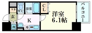 ラナップスクエア京都西陣の物件間取画像